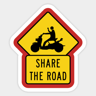 Honda Ruckus - Share the Road Sticker